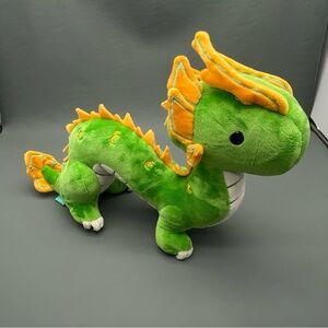 Bellzi Long-yi The Serpent Chinese Dragon Green Plush Large 16.5" Stuffed Animal